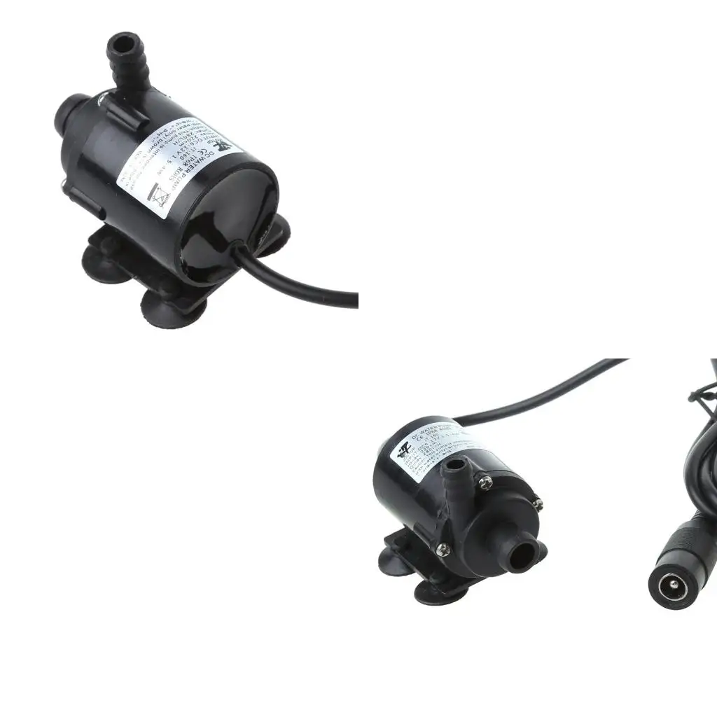 

12V Солнечная энергия Горячая циркуляционная водяная помпа Бесщеточный двигатель Аквариум Пруд