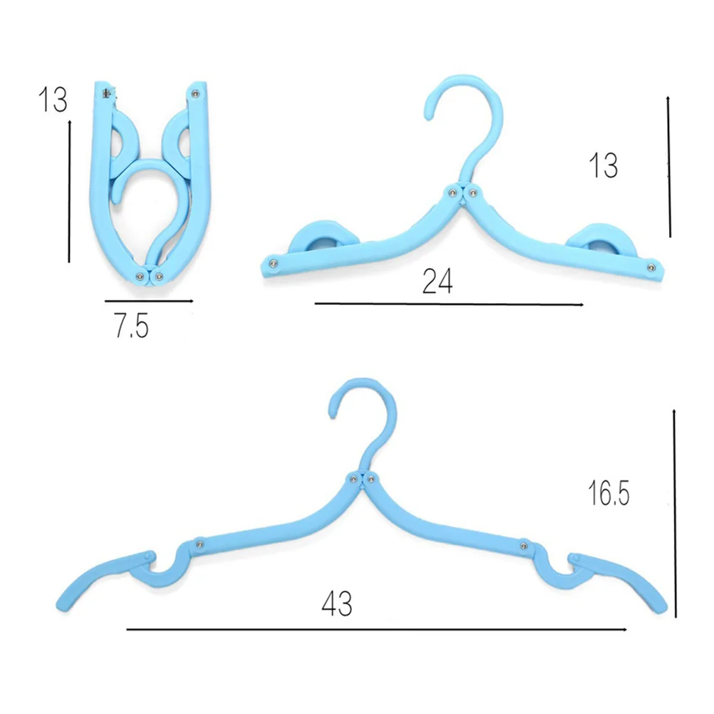 10 шт. портативные складные вешалки для одежды, дорожные аксессуары, складная сушилка для одежды для путешествий, брюки для деловых поездок