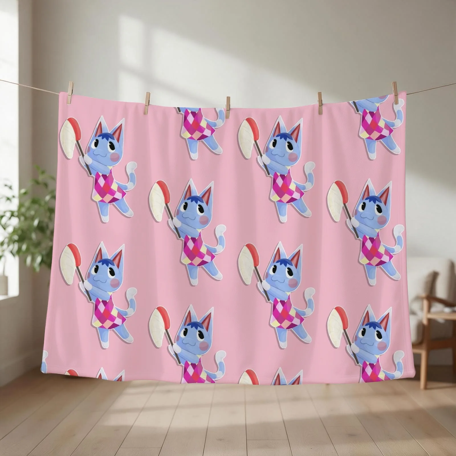 Rosie Throw Blanket couch cozy soft plush fuzzy picnic outdoor blanket