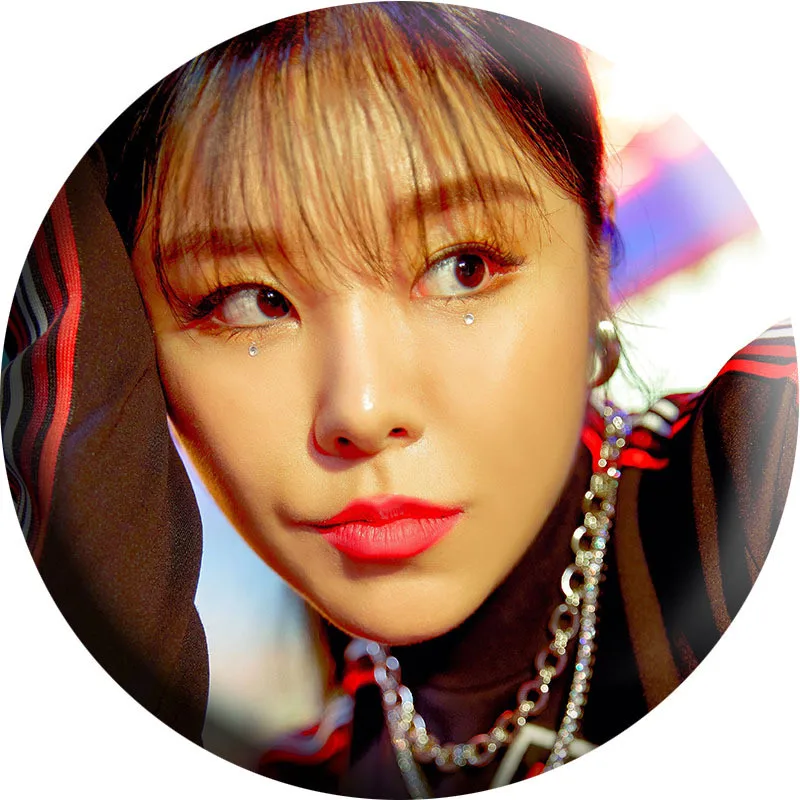 KPOP MAMAMOO New Album Dingga Tinplate Badge Bag Accessories Backpack Lapel Pins Jewelry Solar Moon Byul E Fans Collection Gift