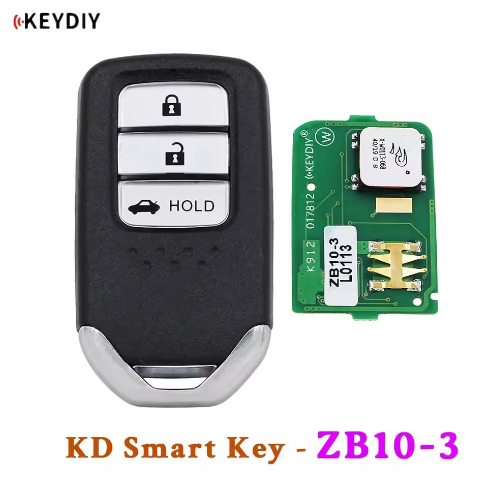 1 Piece KEYDIY Universal KD Smart Remote Key ZB Series ZB10-3 ZB10-4 ZB10-5 for KD-MAX KD-X2 Fit More than 2000 Models for Honda
