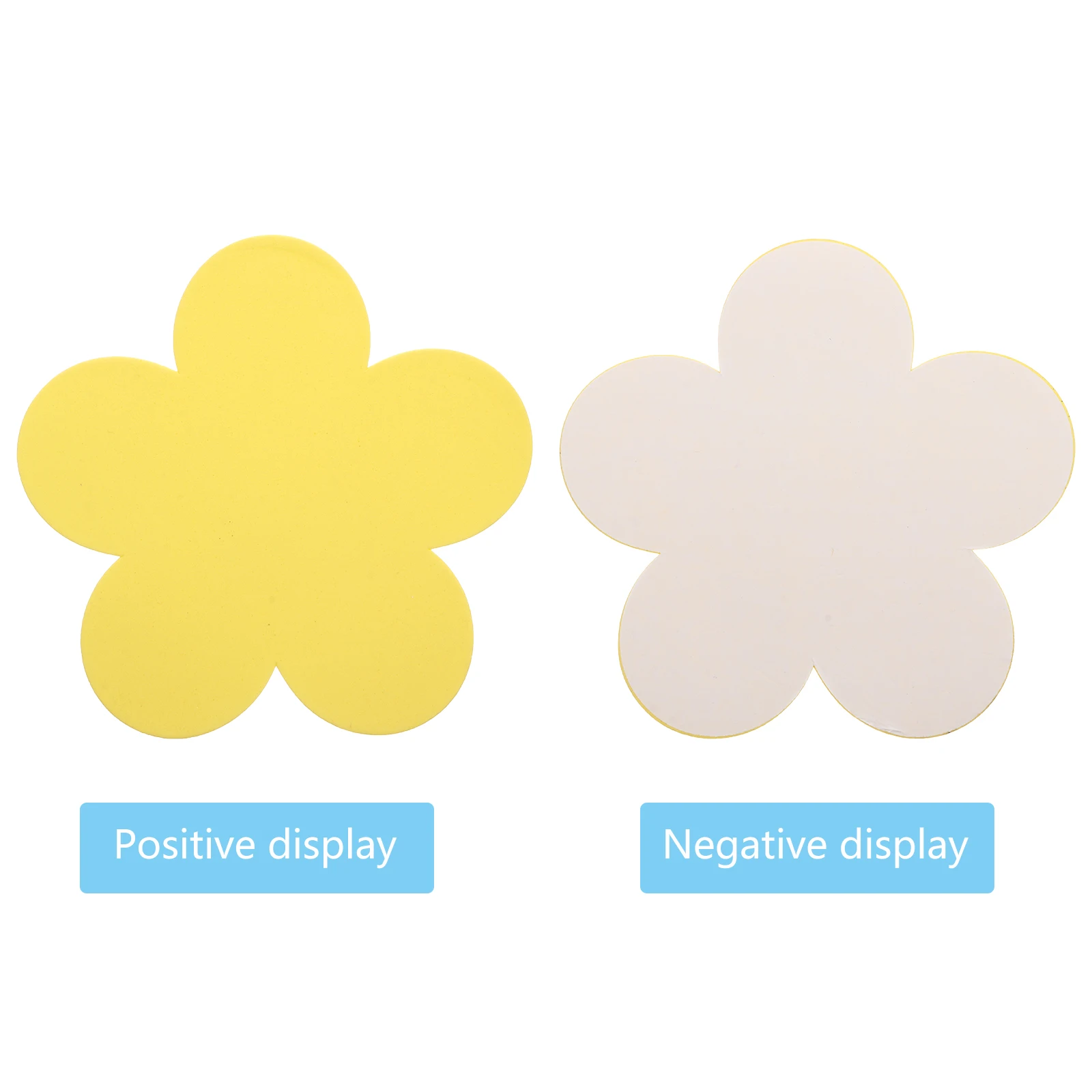 

40 Pcs Flower Stickers Adorable Reward Sponge Teaching Aids Greeting Cards Decoration Classroom Boards Crafts