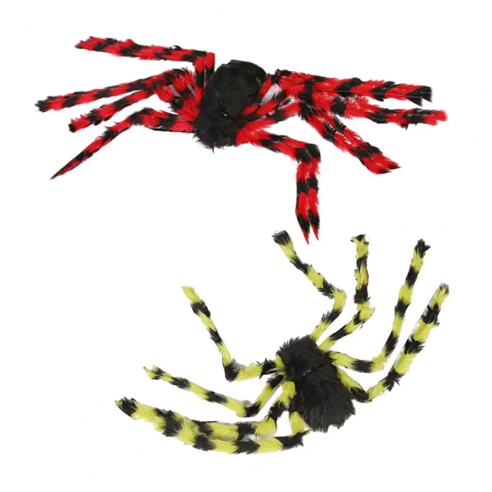 Halloween Party Plush Spider Realistic Halloween Plush Spider Simulation Toy for Haunted House Party Decoration 30/50/60cm