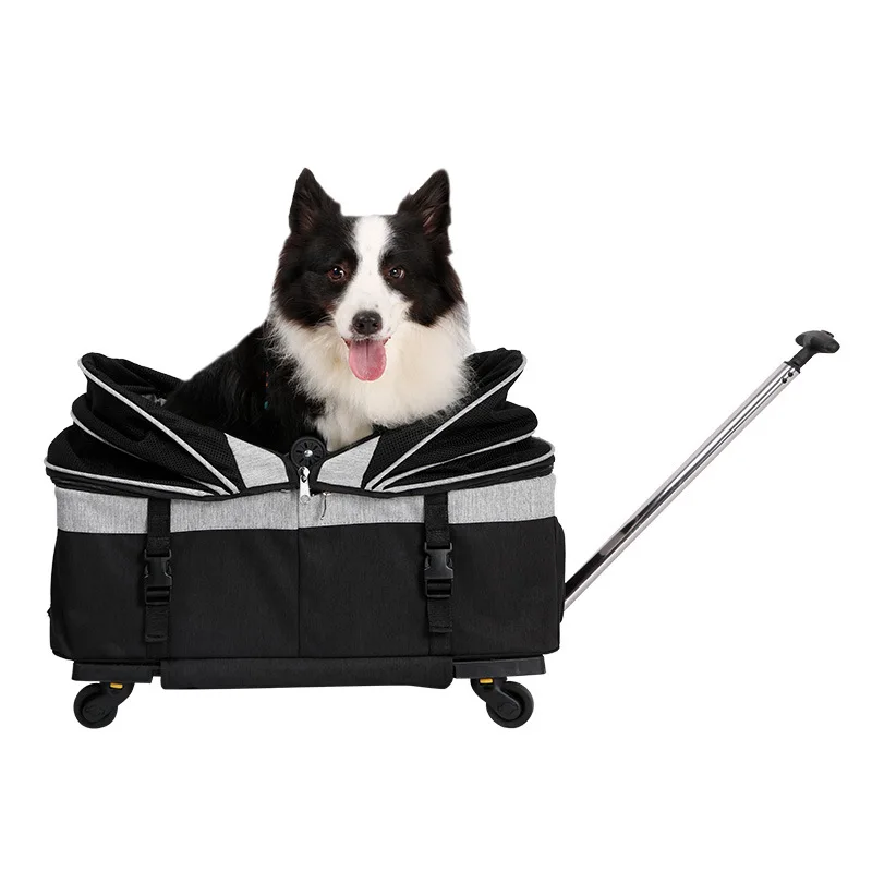 

Pet tie rod bag, outing suitcase, separable cradle tie rod bag