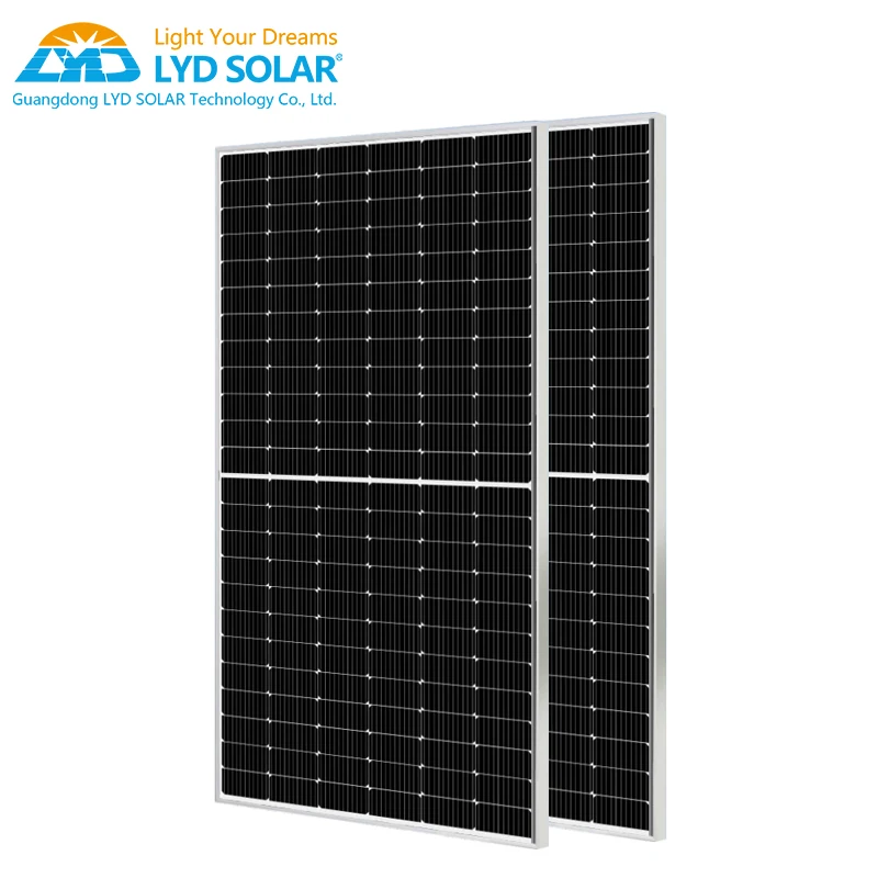 China Manufacturer Wholesale 500 Watts Mono Monocrystalline PV Solar Panel 132 Cells