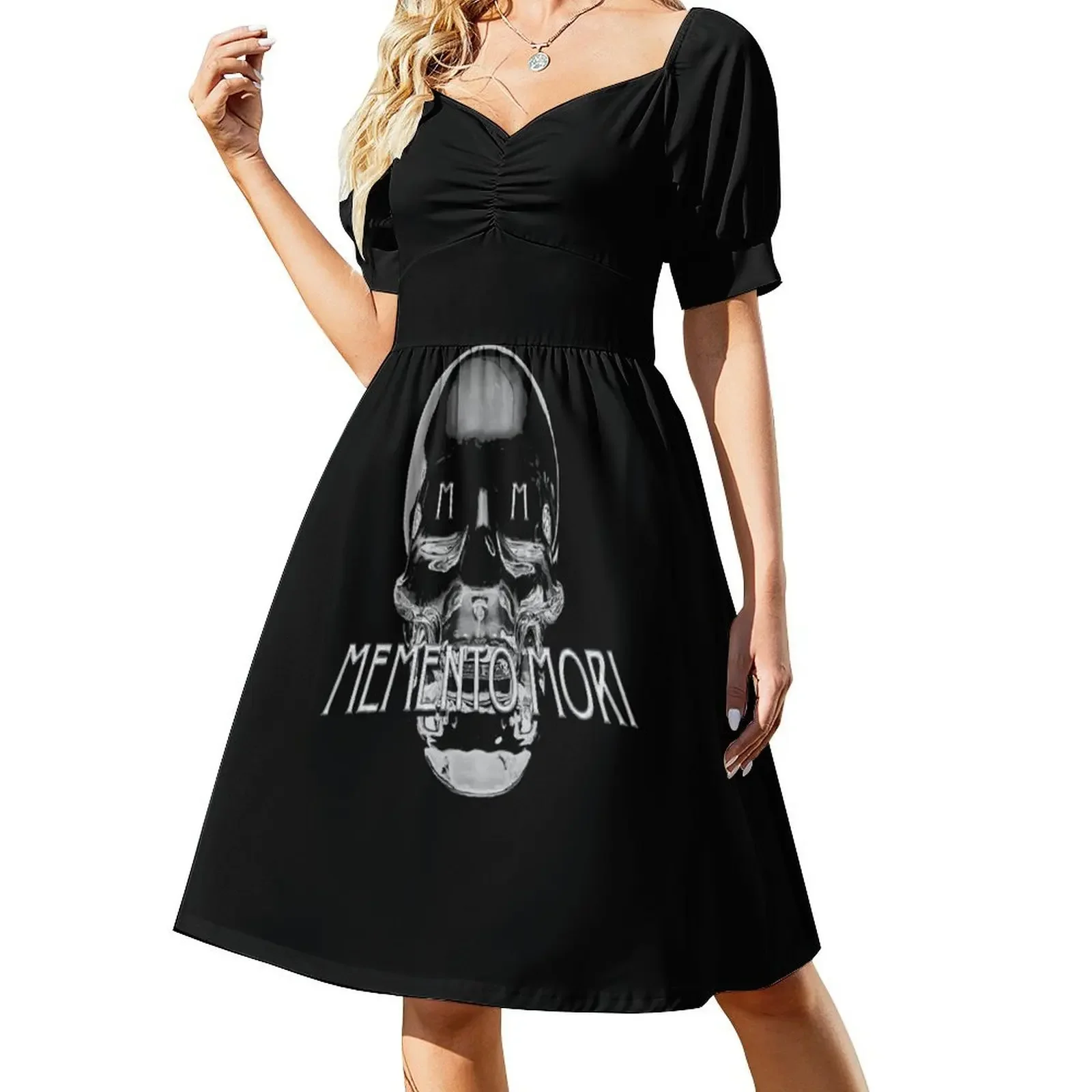 

Memento Mori Short-Sleeved Dress Dresses gala Women's evening dress