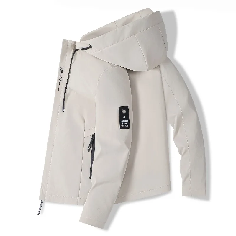 

Fishing Suits Outdoor Casual Short Cotton-padded Clothes Autumn Winter Soft Shell Jackets Men Hooded Jacket Thickened Sportswear