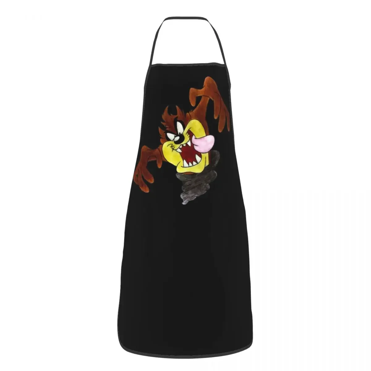 Funny Cartoon Tasmanian Devil Bib Aprons Women Men Unisex Kitchen Chef Taz Tablier Cuisine for Cooking Baking Gardening