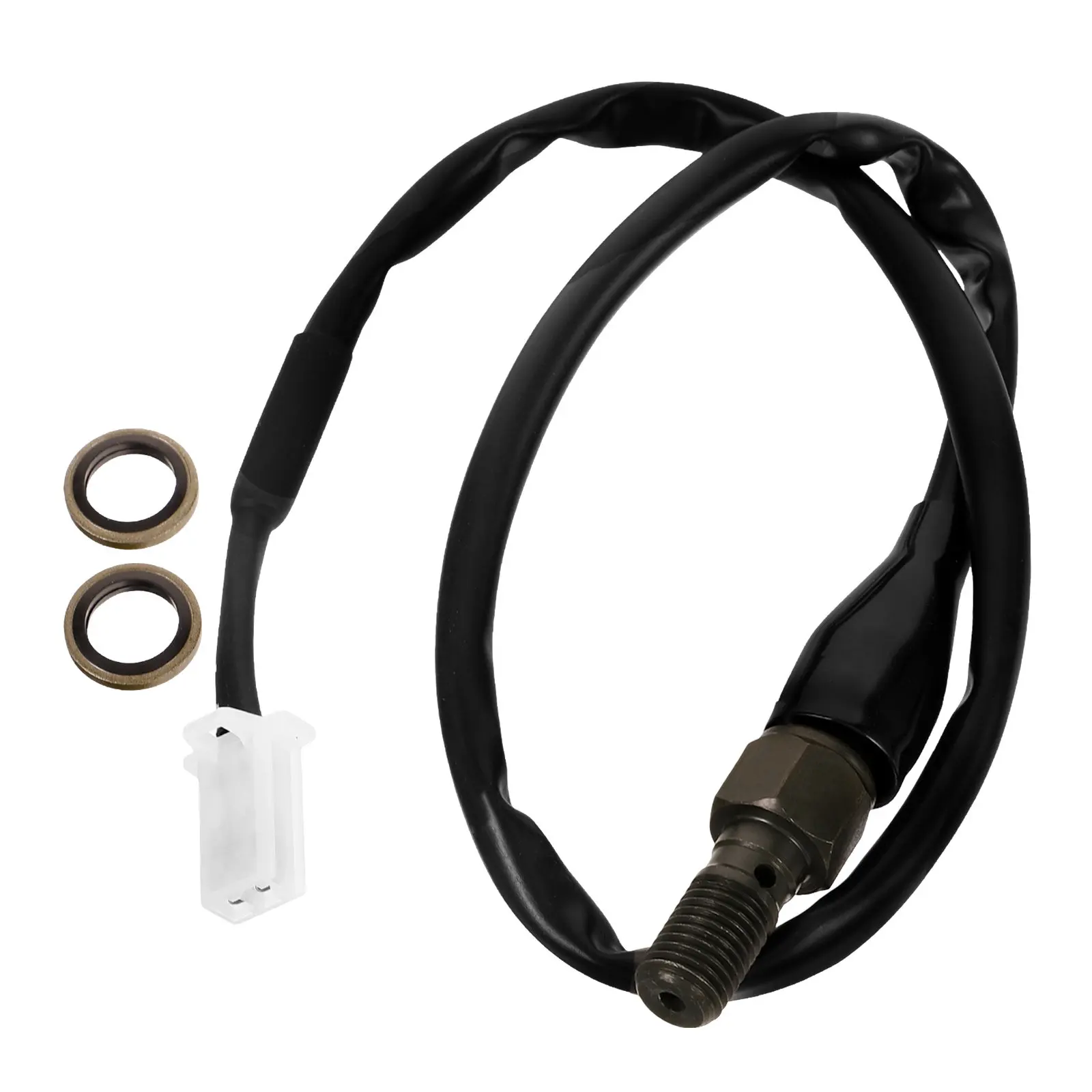 Motorcycle Brake Cable Electric Bicycle Brake Lines High Tension Resistance Smooth Flat Surface Safety Reliable Installation