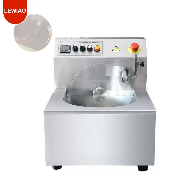 8Kg/15Kg Chocolate Melt Machine With Vibration Table Food Grade Chocolate Tempering Molding Machine Free Shipping