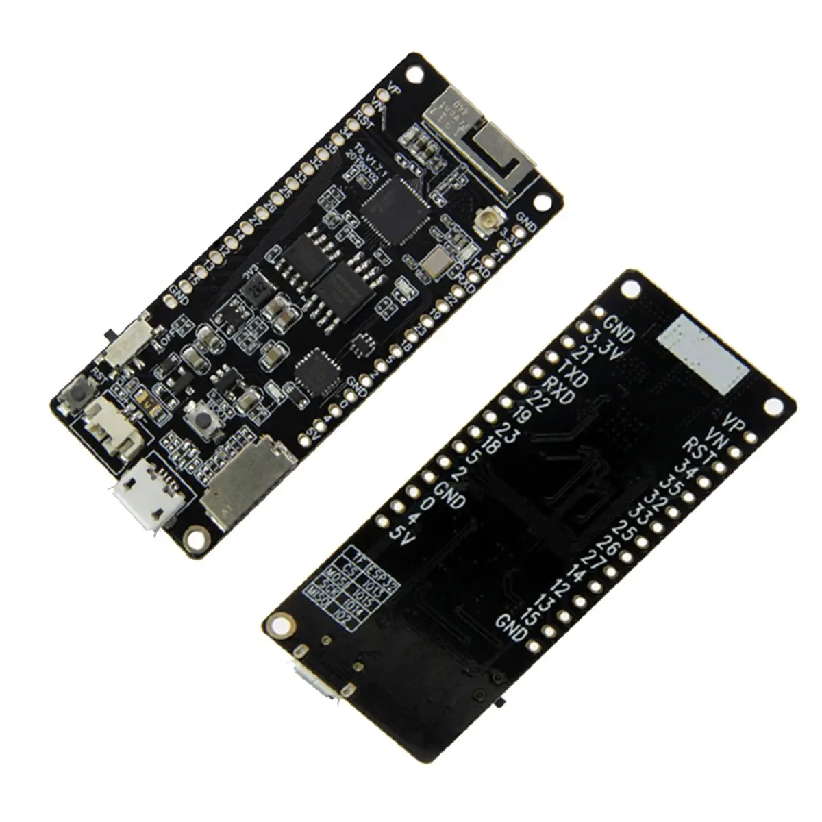 

(ABDH) T8 Rev1 Development Board Motherboard V1.7 ESP32 WROVER Electronic Module 4MB FLASH 8MB PSRAM