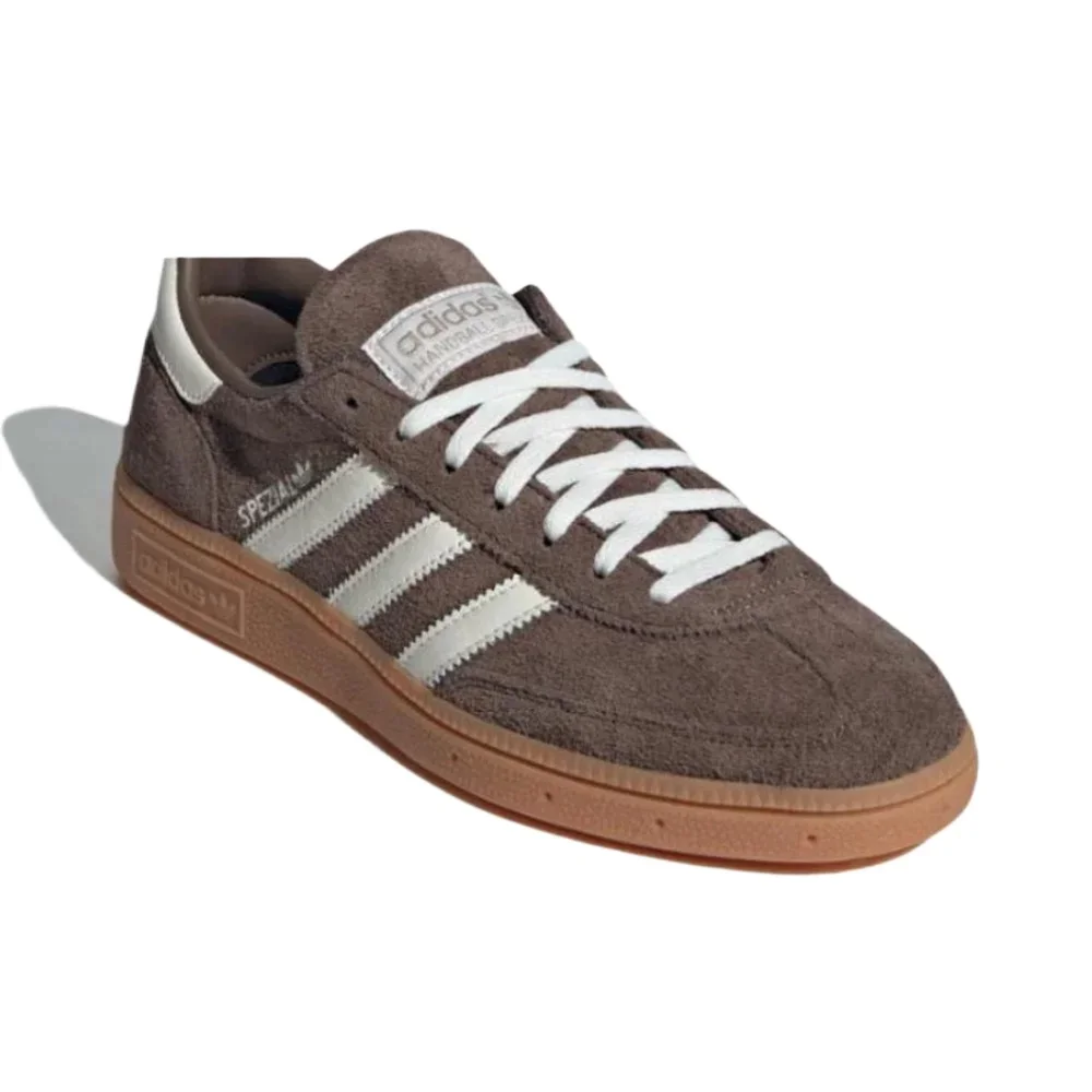 Adidas Handball Spezial Women and Men Coffee Color Vintage Comfort Lightweight Non-slip German Training Board Shoes IF6490