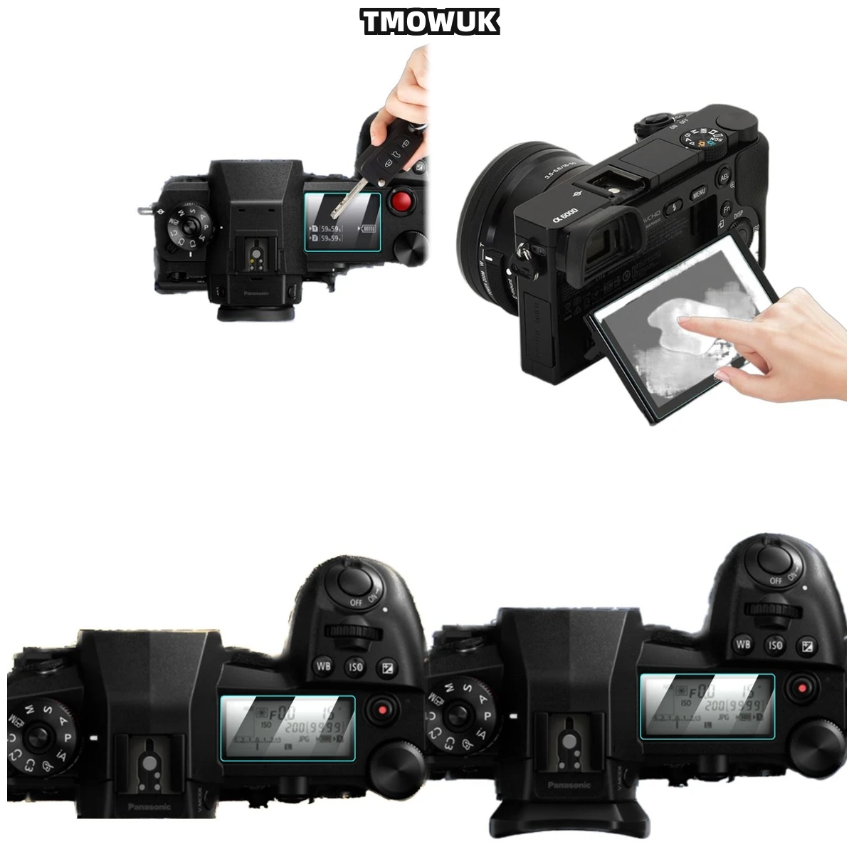 

For Panasonic S1, Elegant Design 9H Hardness Anti-Scratch Guard