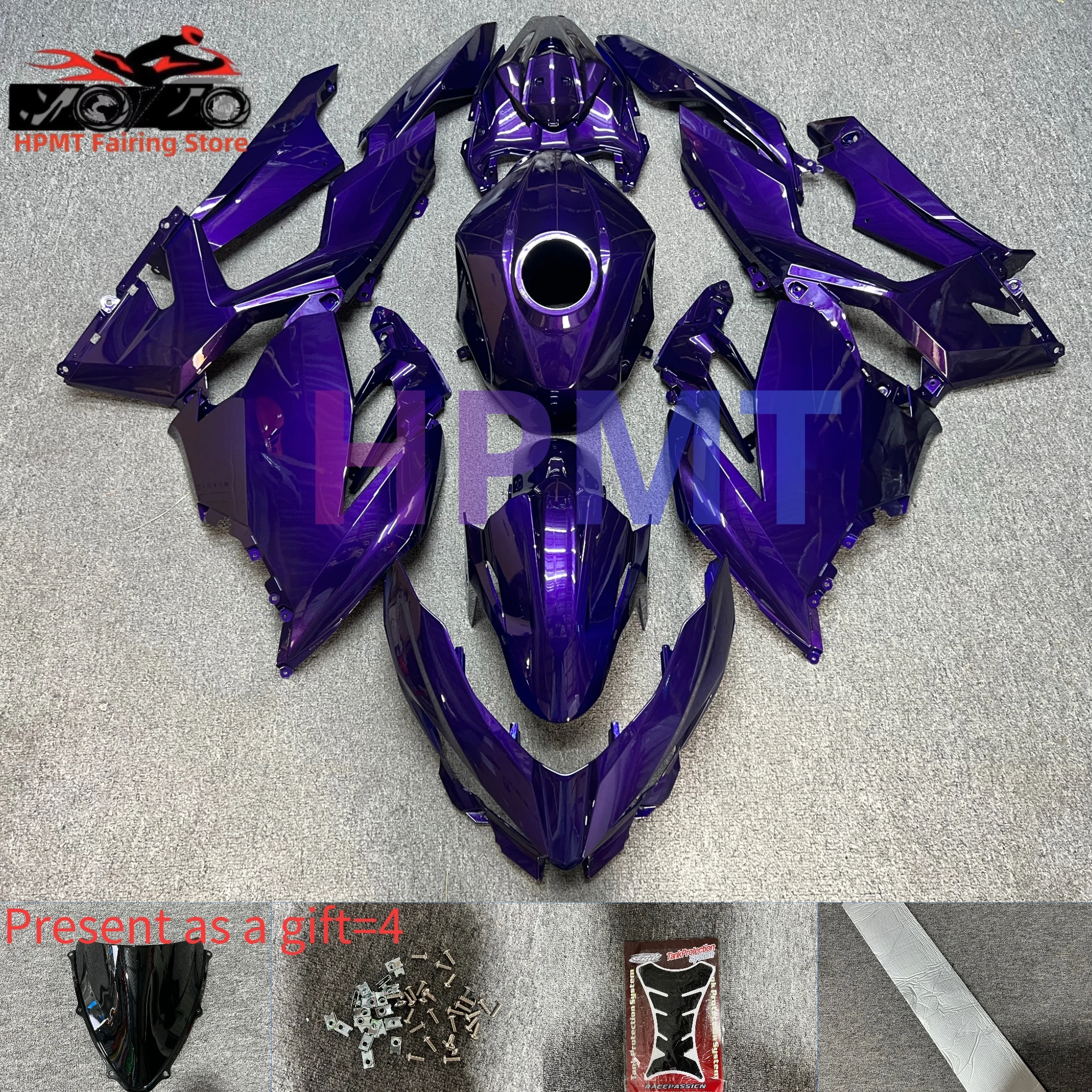 

Новый комплект обтекателей для мотоцикла ABS для KAWASAKI Ninja400 EX400 2018-2025 NINJA400 18 19 2020 21 22 23 24 2025 Комплект обтекателя кузова