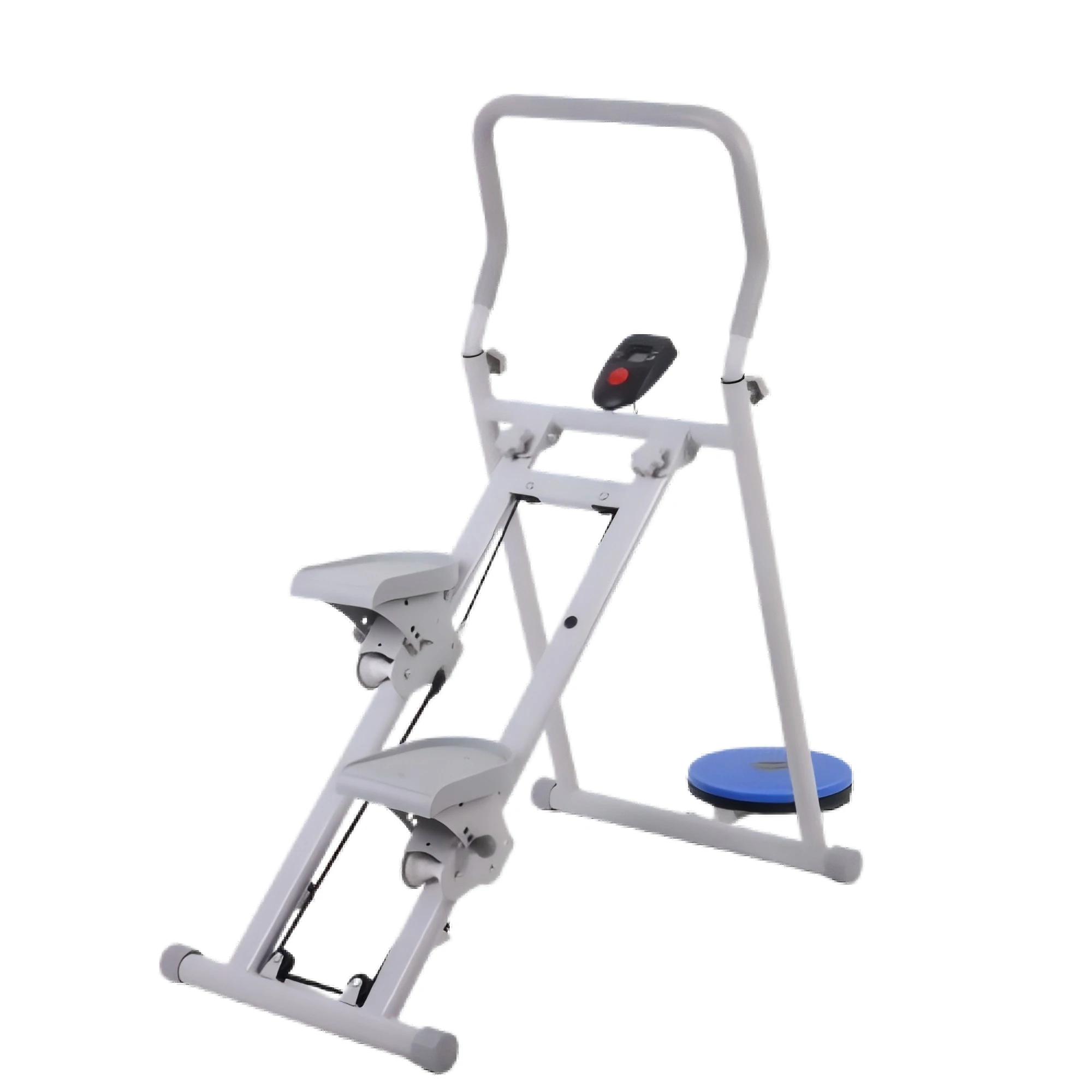 

Multi-functional Home Fitness Climbing Machine Mini Stair Climber with Twist Waist Disk and Aerobic Stepper 1