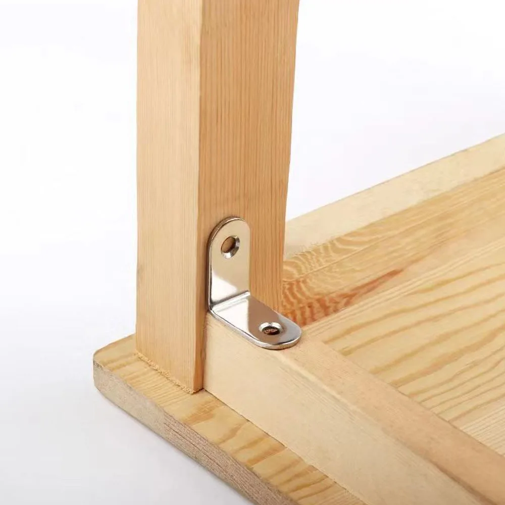20pcs L-shaped thickened metal 90 degree right angle wall bracket, wooden shelf, hardware connector fixing corner fittings
