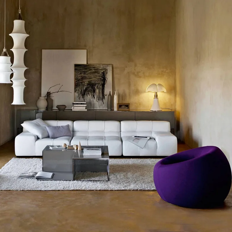 

Sofa chair single leisure chair double seat fabric sofa lazy