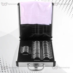 Optometric Trial Lens Set MT68-A1 A1 68 pcs Rim Full Aperture 36mm Shiny Metal Rim | Aluminium Carrying Case Ship From Poland