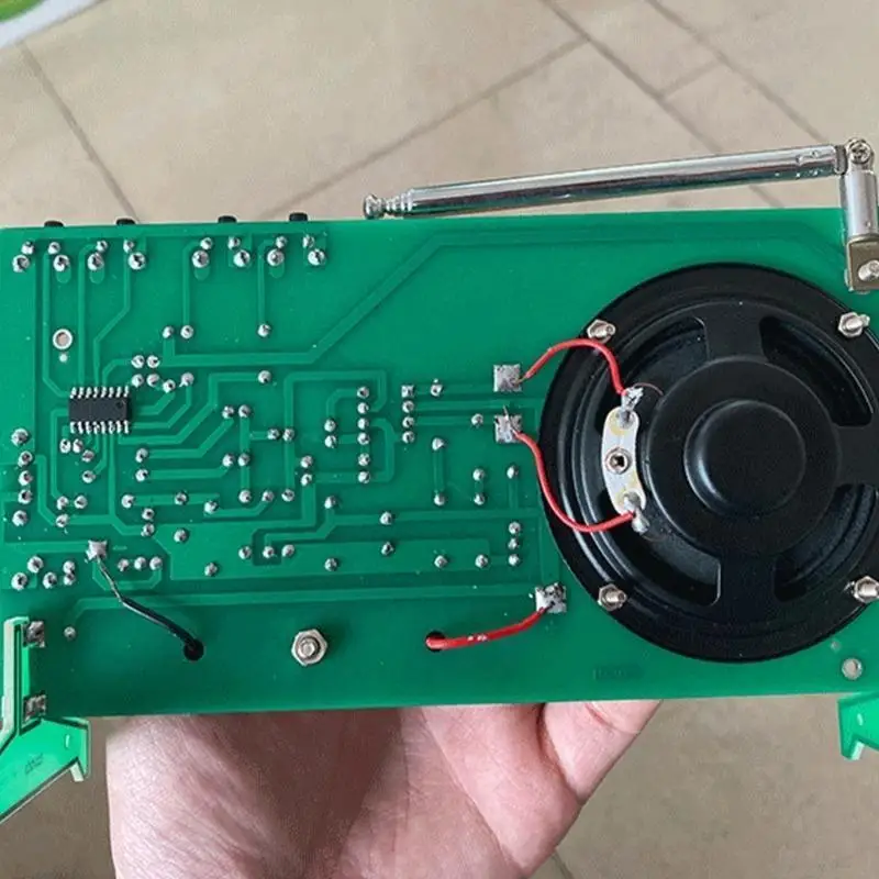 C90F Educational FM Radio Electronic DIY with Soldering Components Suitable for Beginners Advanced Electronics Project