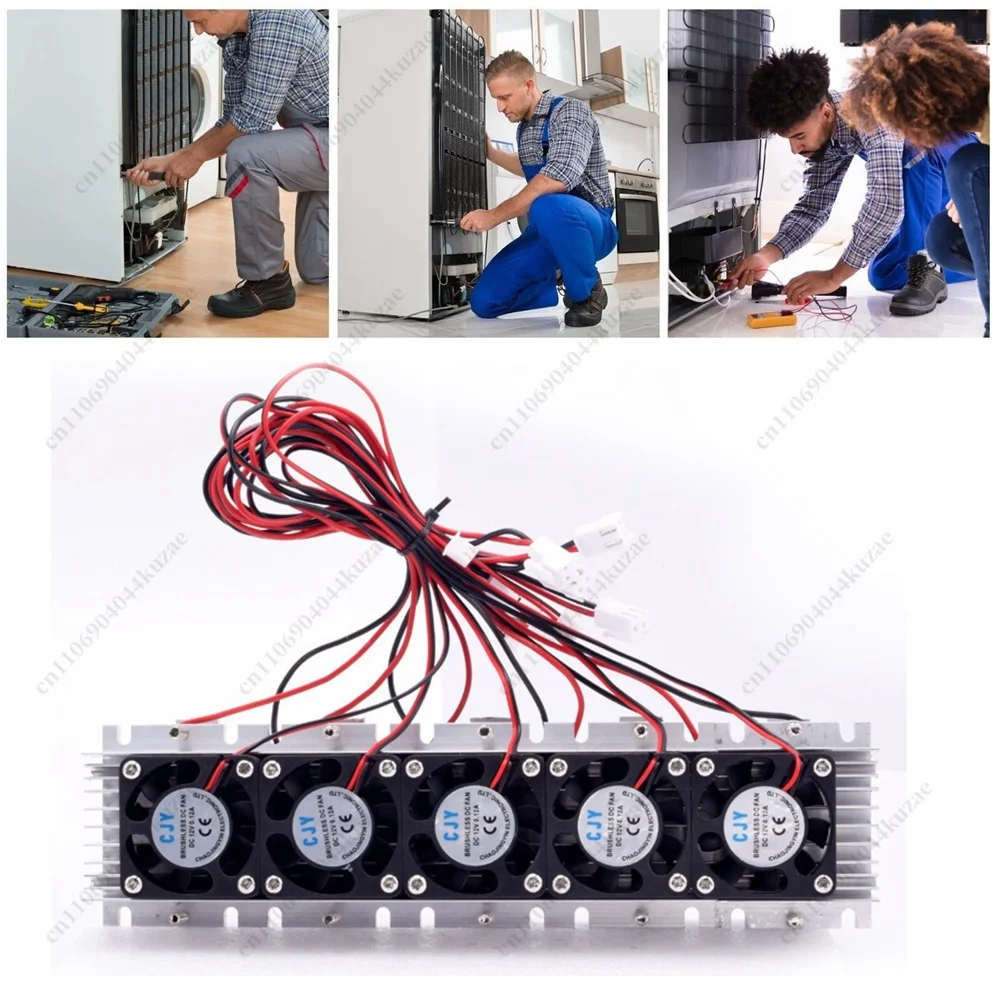 300W DC12V Semiconductor Cooling Module, Peltier Refrigeration DIY Assembly Parts for Mini Cooling System