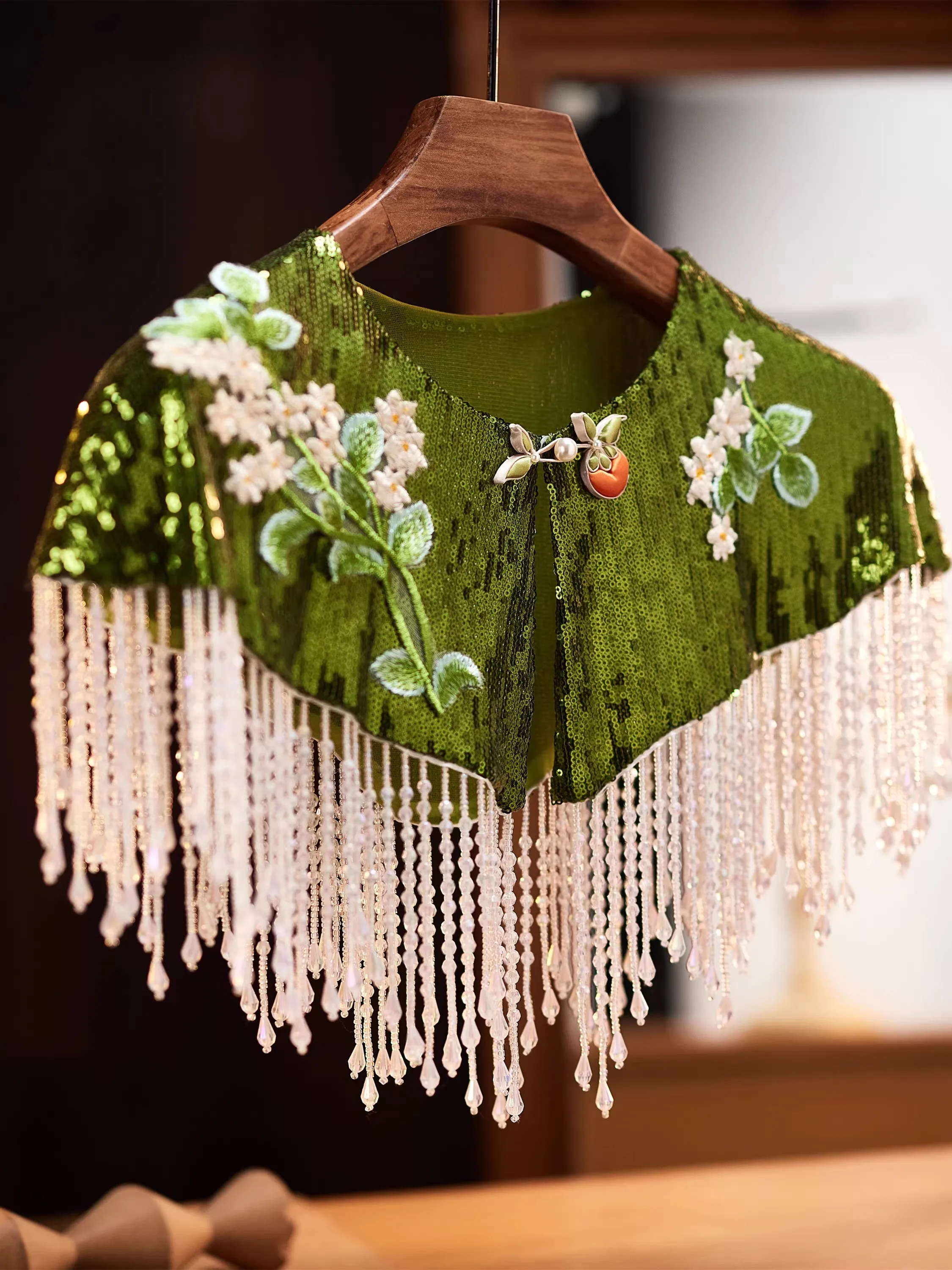 Ręcznie Robiona Zielona Haftow – Embroidery Pashmina recenzja i cena