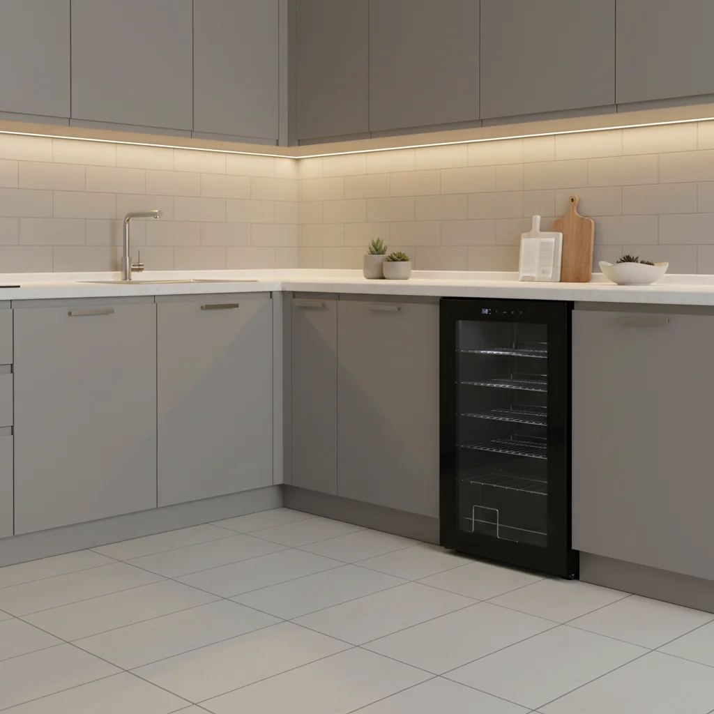 

Винный холодильник Термоэлектрический встроенный холодильник-холодильник Мини-винный шкаф