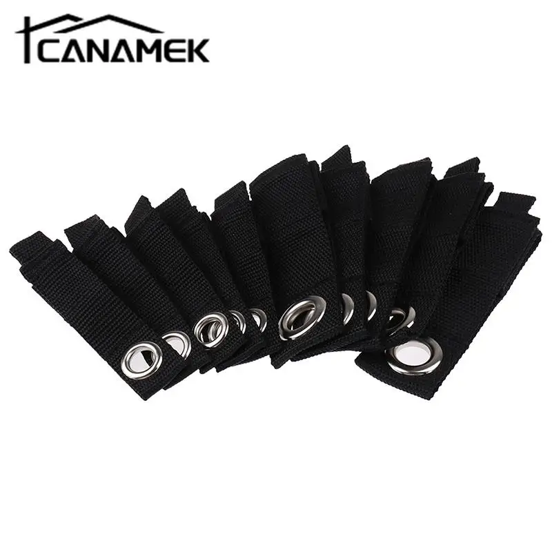 5/10Pcs 25*184mm/38*260mm Storage Cable Strap Nylon Heavy Duty Extension Cord Holder Organizer Hook Loop