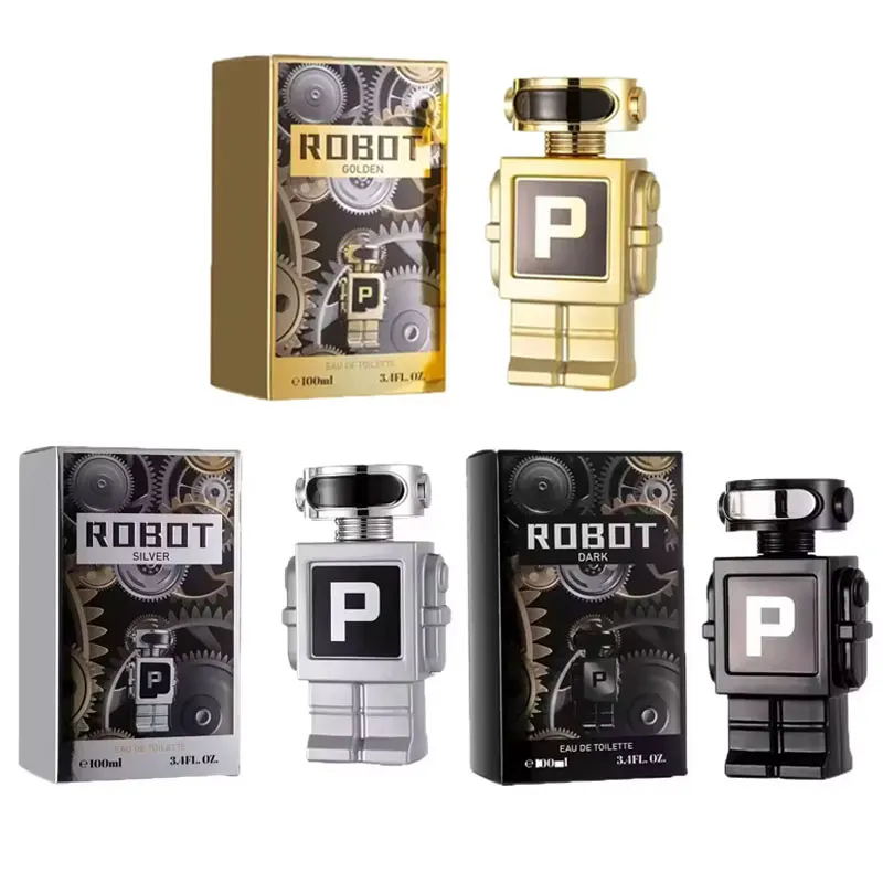 

100ml Perfume Hombre Original High Quality Cologne Robots Perfumes The Robot Looks Smells Long Lasting Suitable Collection Gift