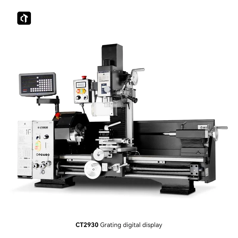Premium  CT2930 Multi-Function Three-in-One Turning Drilling Milling Small Lathe Bench Drill Teaching Machine Tool