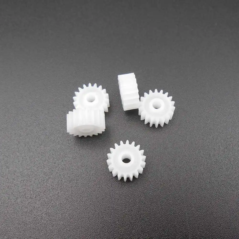 

20Pcs/Lot 0.5M 182.5A 0.5 Modulus Plastic Spur Gear 18 Teeth (T=18) 4.3mm×10mm Diameter 2.45mm Aperture 2.5MM Tight Distribution