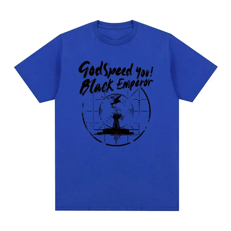 Hot Summer Godspeed You! Black Emperor Wishes You A Pleasant Journey GY! BE Rock Band Short-sleeved T-shirt