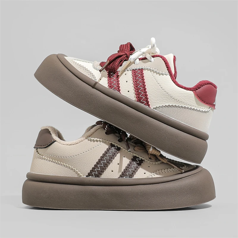 

Spring Autumn Kids Casual Shoes Fashion Boys Girls Board Shoes Breathable Little Kids Sports Shoes Comfortable Fashion Sneakers