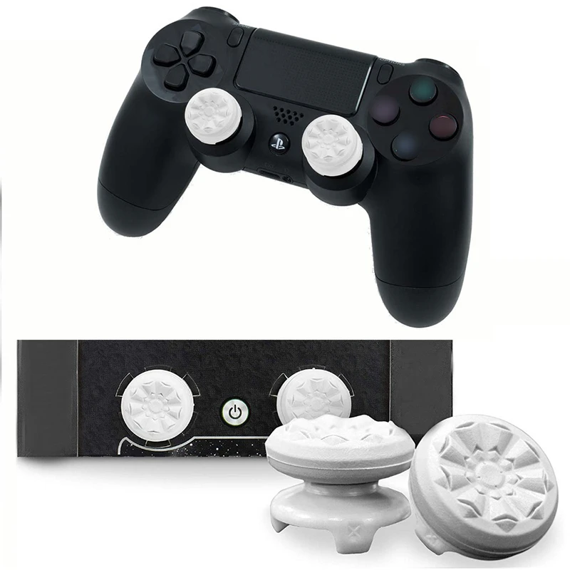 2pcs For Playstation PS4 5 High-Rise Analog Stick For Xbox 360 Controller Performance Command Stick Game Rocker cap Accessories