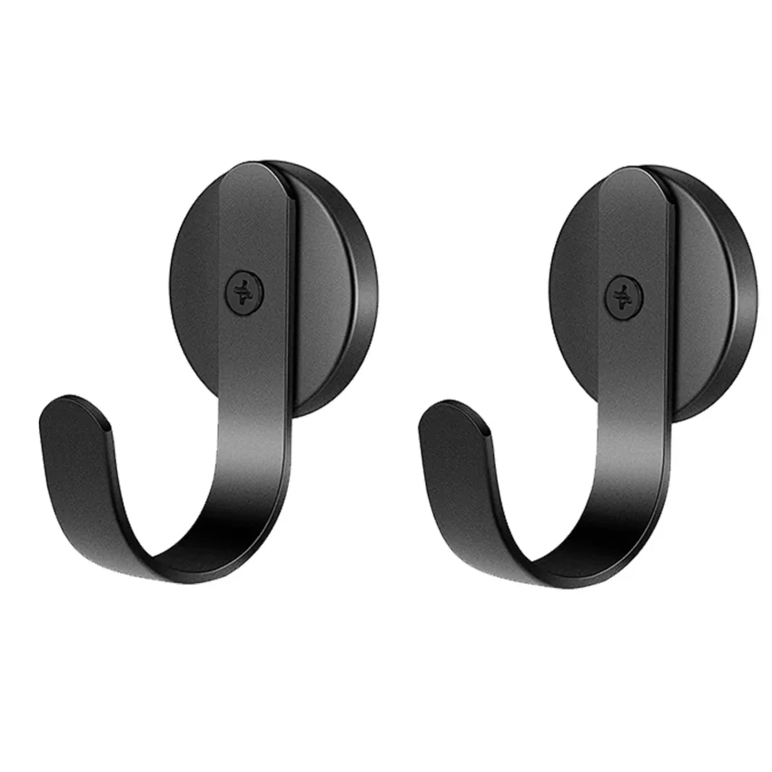 

1/2/4pcs Strong Hanging Magnet Hooks Versatile Strong Magnetic Wreath Hook Front Door Magnetic Hooks Large Bearing Capacity