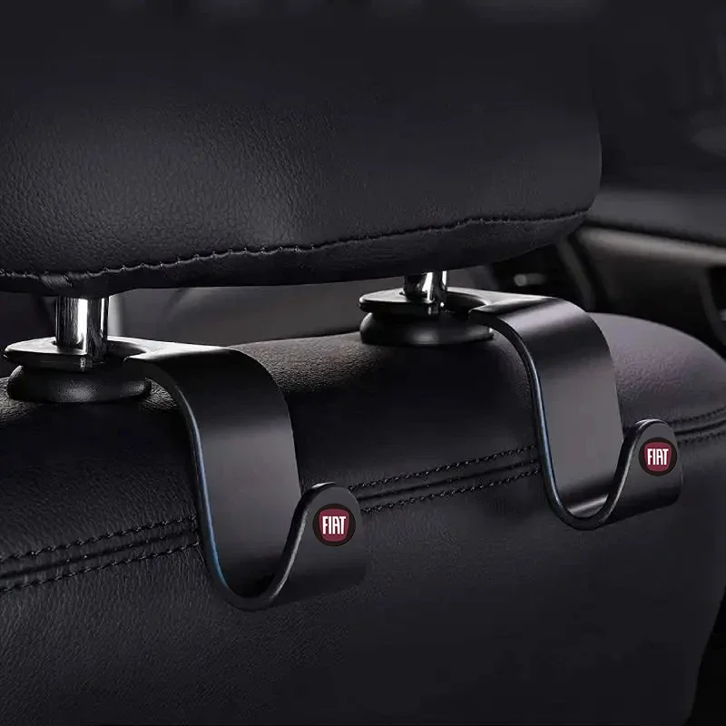 

Car headrest hook luggage rack, seat backrest storage rack For Fiat 500 Punto 124 125 500 Bravo Stilo Panda Abarth Tipo Viaggio