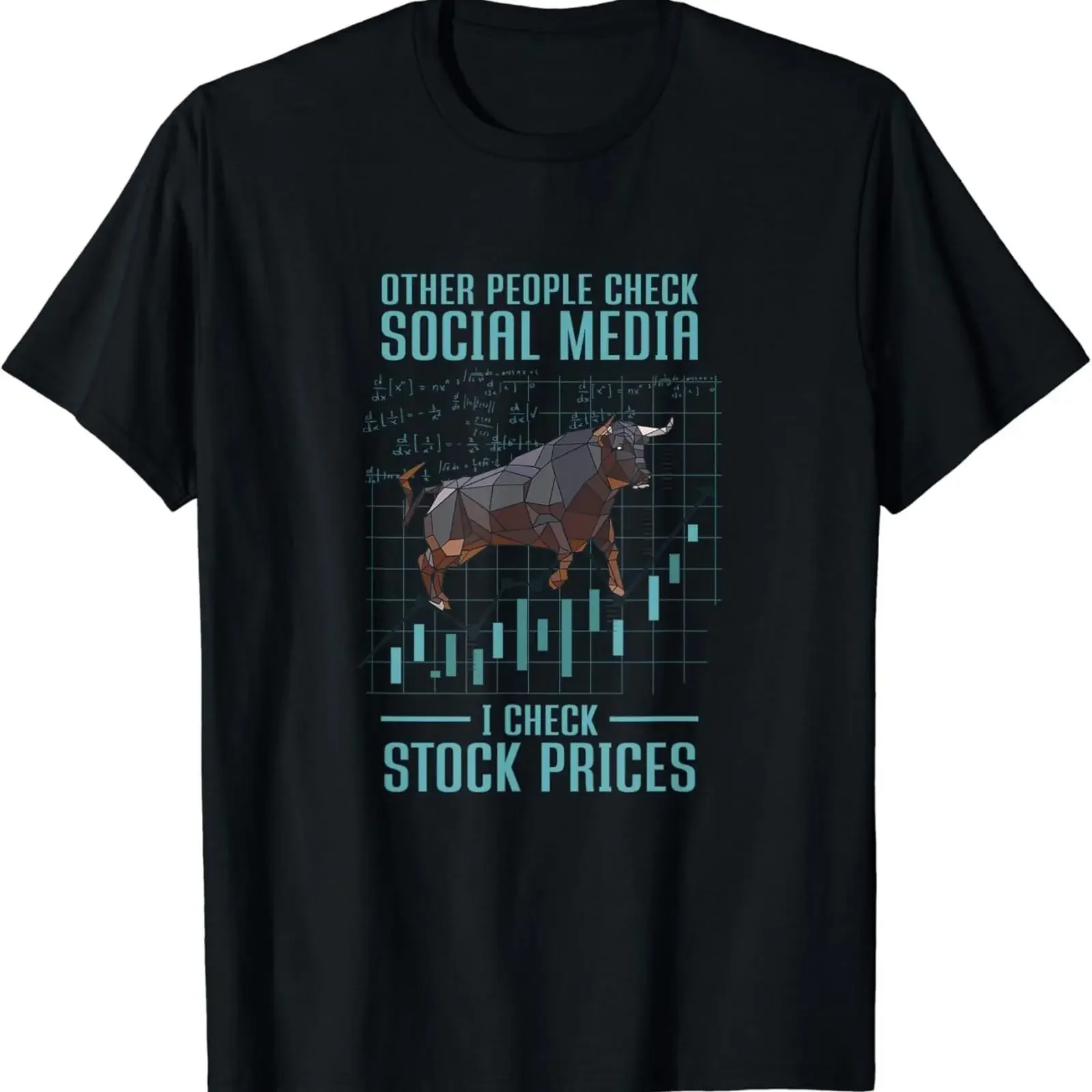 I Check Stock Prices Option Trading Analyst T Shirt vintage Washed graphic Soft Breathable Stylish Stretched streetwear