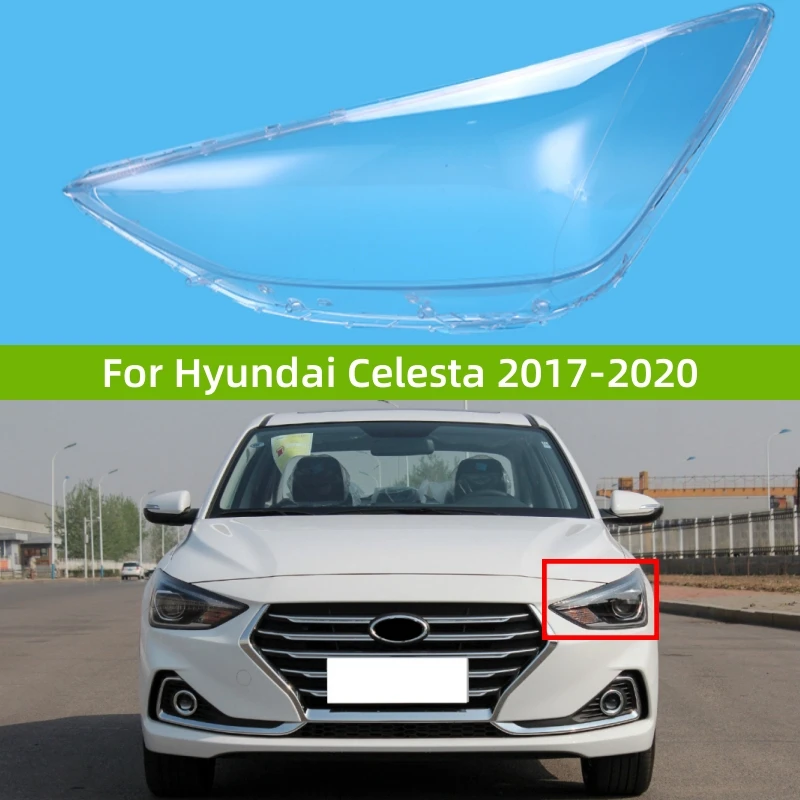 

Для Hyundai Celesta 2017 2018 2019 2020 автомобильные аксессуары, прозрачный материал ПК, крышка фары
