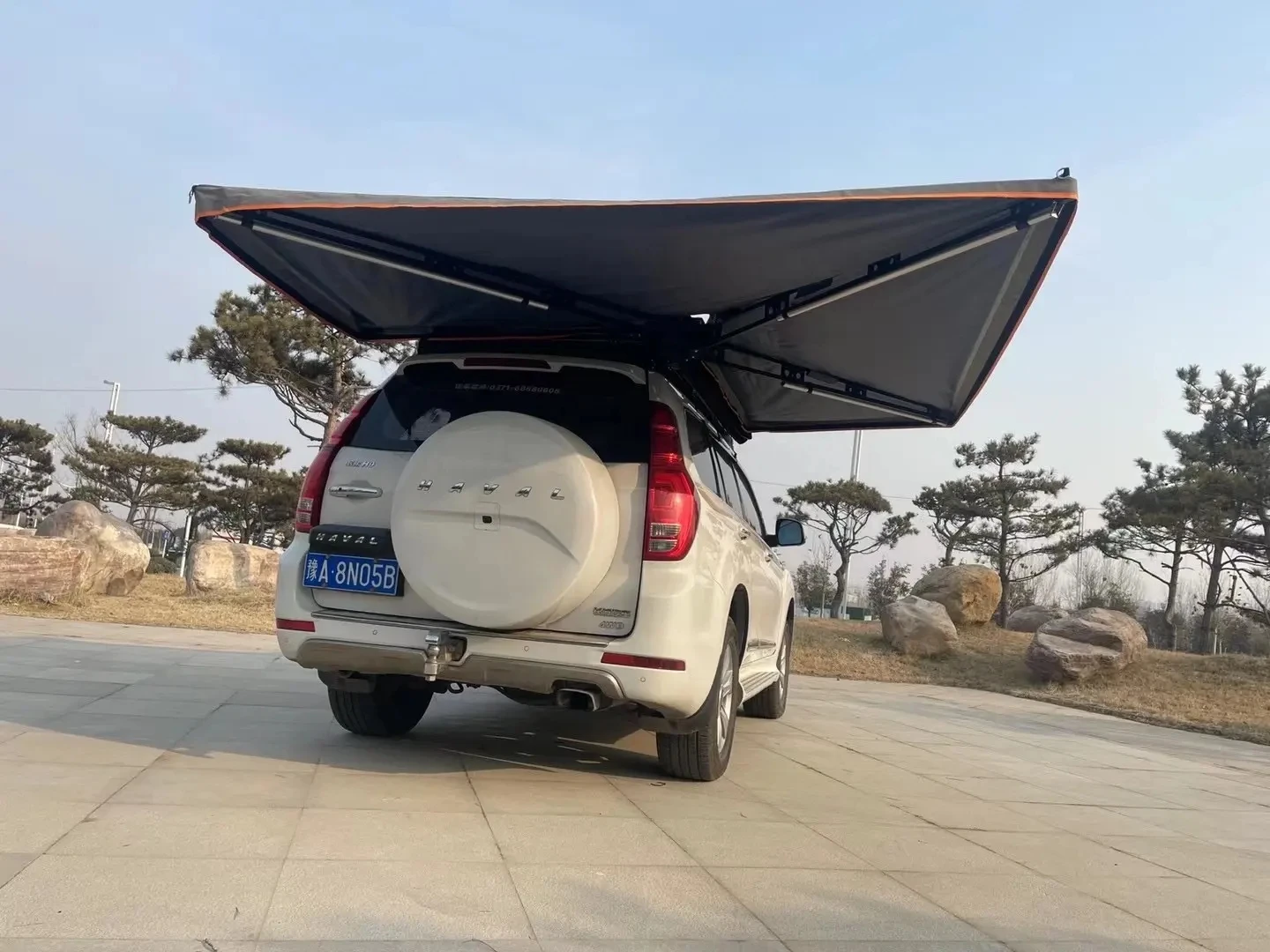 التخييم في الهواء الطلق 270 مظلة 6 سهم #4