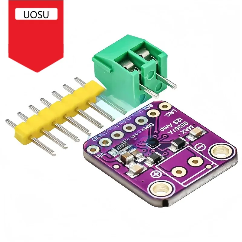 1-10pcs MAX98357A Audio Amplifier Module 3006 I2S 3W Class D Amplifier Without Filtering DIY Power Amplifier Board MAX98357 BGA