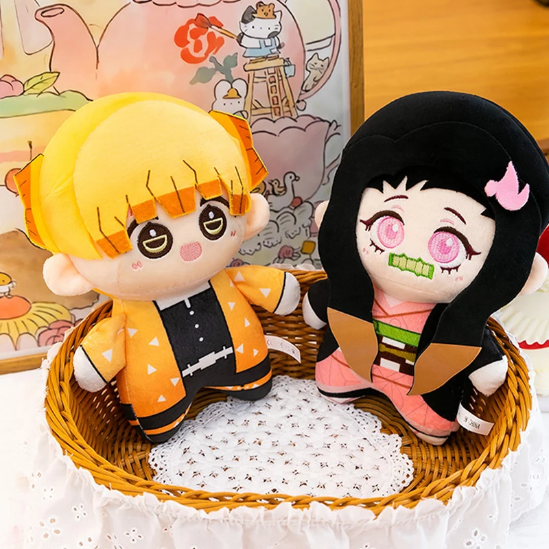 20cm Demon Slayer Plush Toys Giyu Tomioka,Muichiro,Nezuko,Shinobu Kocho,Kyojuro Rengoku,Cotton Doll Stuffed Animals Anime Figure view 4