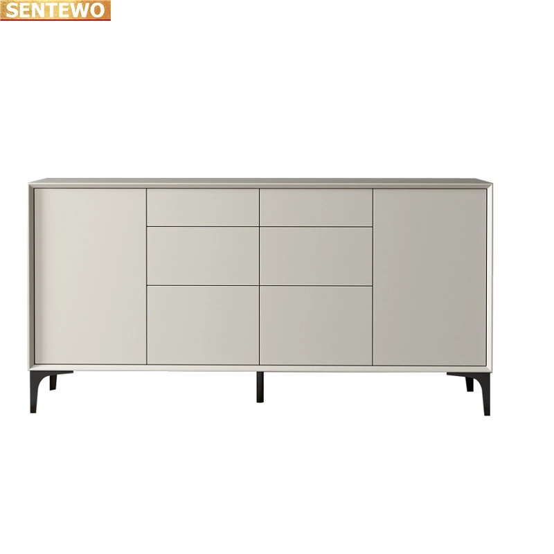 Designer Style Kitchen Solid Wood Sideboard Locker Cabinet Aparador Cassettiera Drawer Buffet De Rangement Living Room Furniture