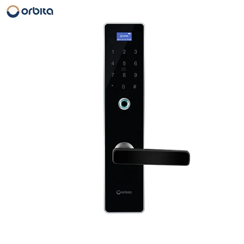 Orbita P8010 Home Security Roestvrijstalen Vingerafdruk Wifi Smart Lock Met Sleutel