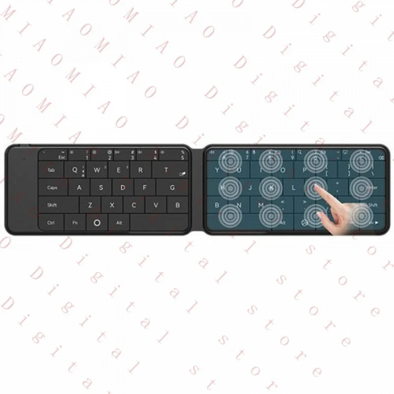 RY  BOW Touch Foldable Ultra Slim Bluetooth Keyboard For HUAWEI Mate XTs Ultimate