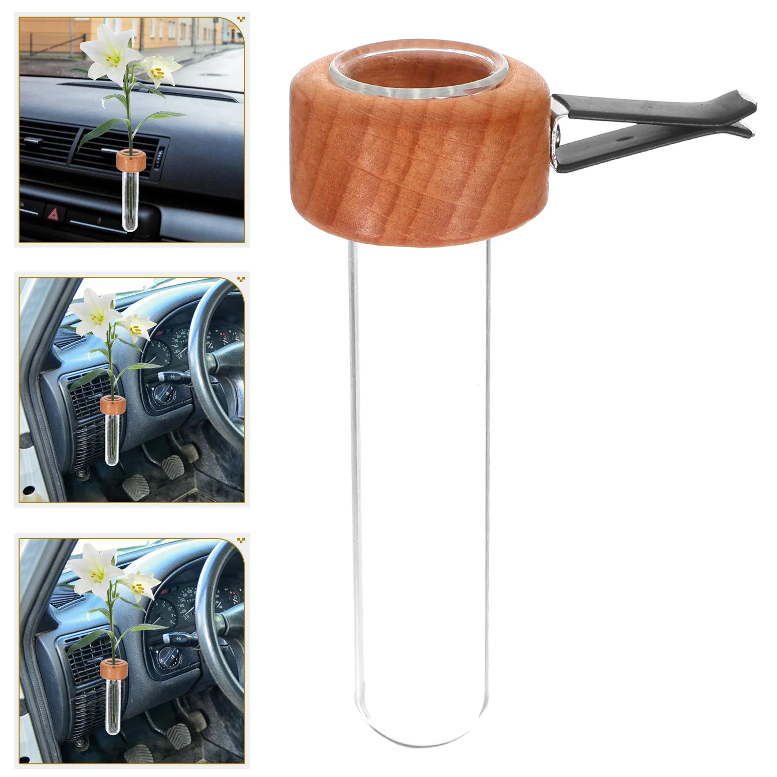 

Car Flower Arranger Automotive Vent Clip Air Conditioner Ventilation Decoration