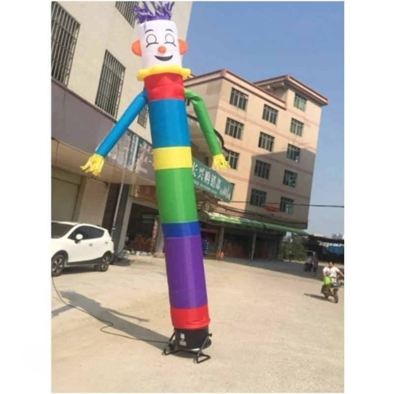 

clown inflatable dancer, pipe wind inflatable advertising dancer, inflatable dancing clown model (6meters)