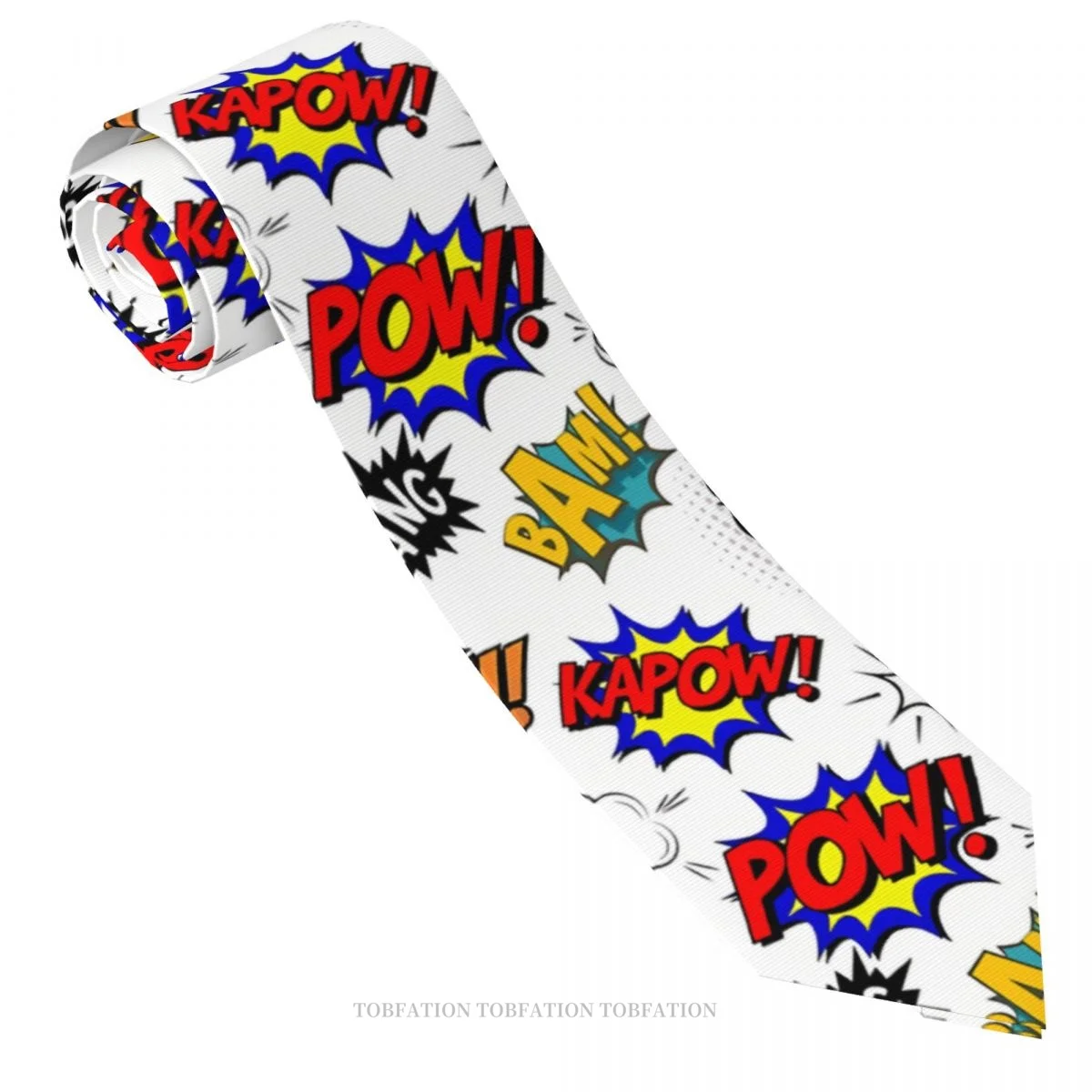 Retro-Comic-Buch Retro-Muster Männer Krawatten 3d gedruckt Hip-Hop Street Business Hochzeits feier Shirt Zubehör