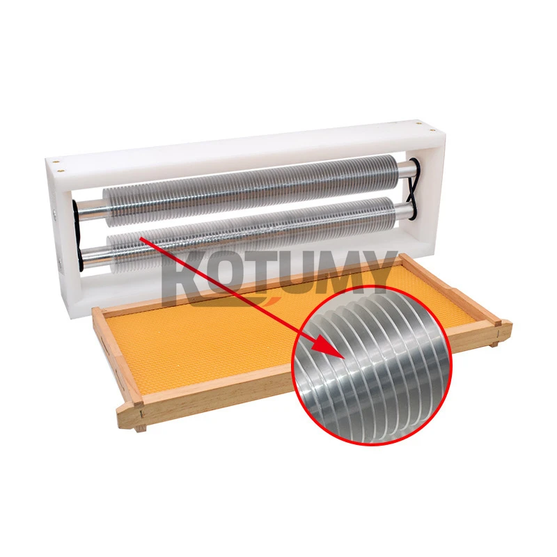 Double Roller Honey Uncapping Machine Uncap 30 Frame Uncapped 5 Mins Uncapper Machine Beekeeping Equipment