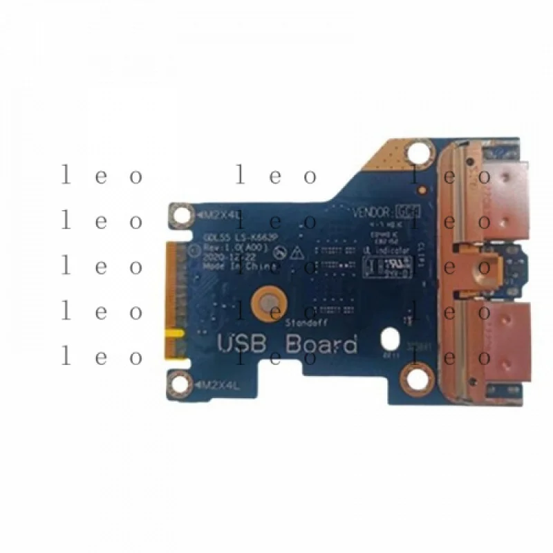 

E IO USB 3.2 Board for Dell G15 5510 5511 2021 GDL55 LS-K663P TR4T5 0TR4T5