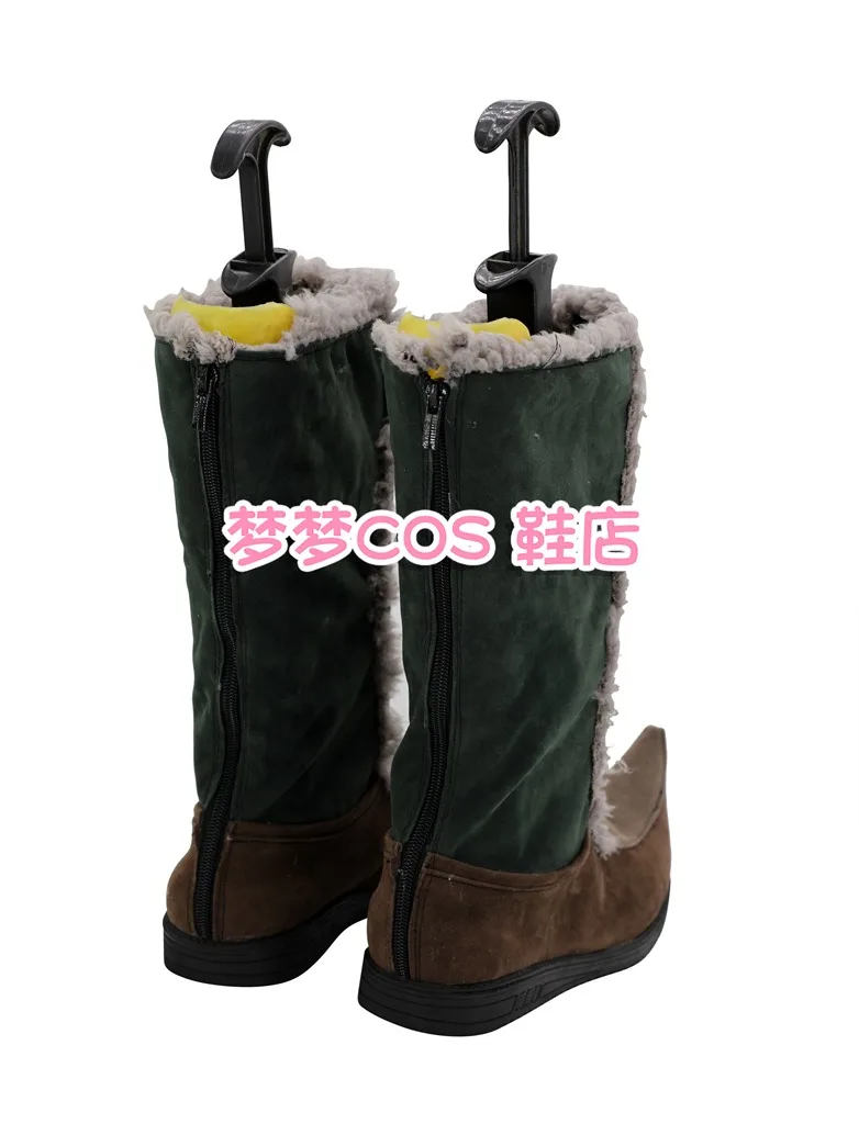 Zapatos de personajes de Anime Kristoff, botas hechas a mano, disfraz de Cosplay