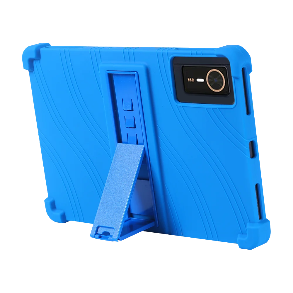 For CHUWI AuPad 10.95 inch tablet case shockproof silicone case adjustable stand cover soft silicone stand protective coating